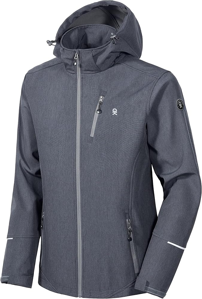 Little Donkey Andy Men's Softshell Jacket Ski Jacket with